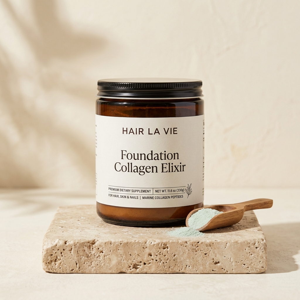 Foundation Collagen Elixir jar mockup